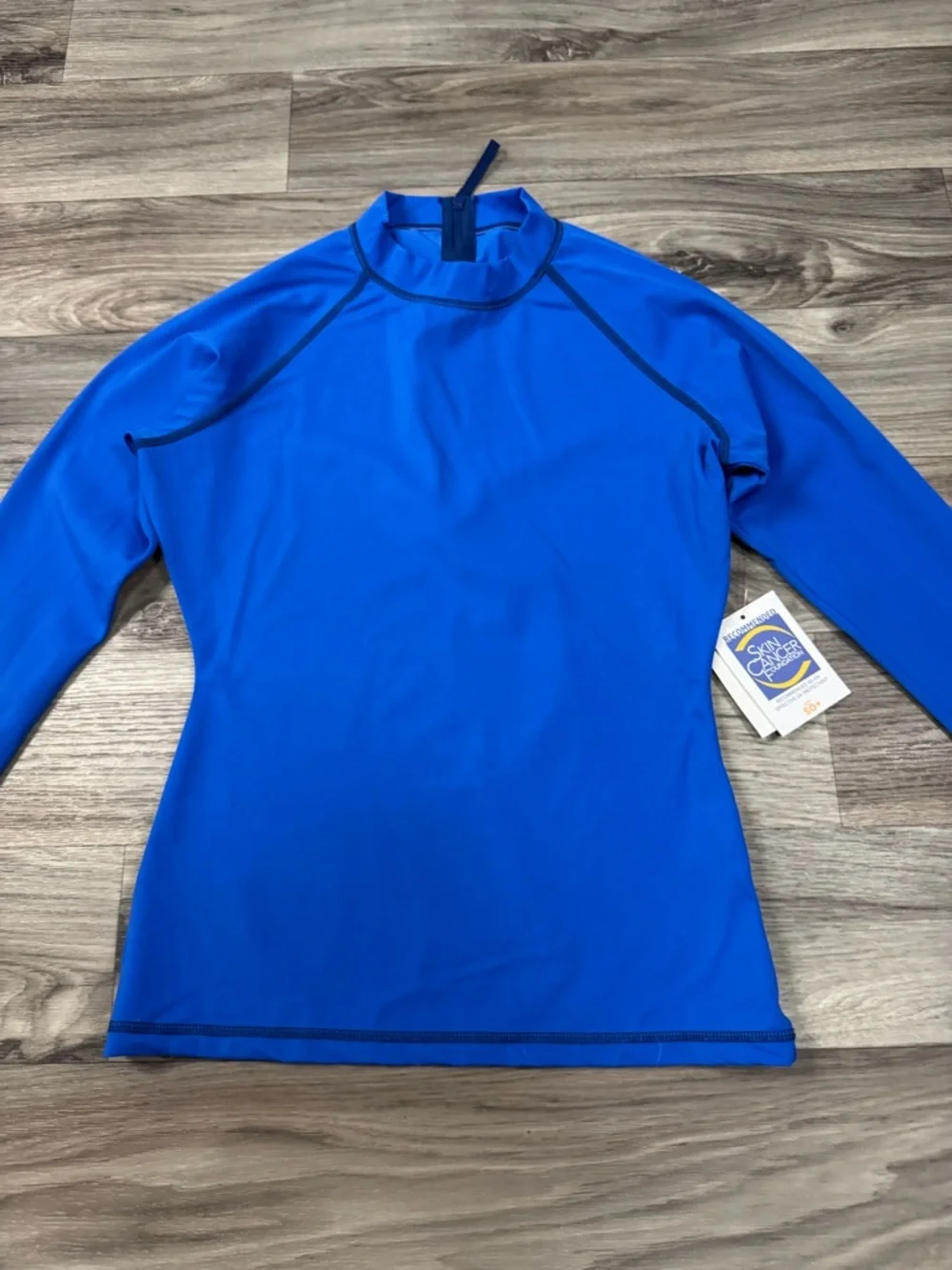 J. Crew Women's Rashguard 50+ in Blue Size Medium NWT